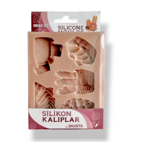 Smarta Silicone Mold - Breads Set &ndash; flexibele siliconenmal