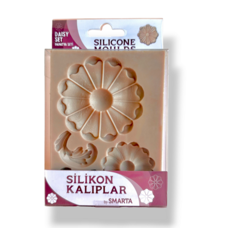 Smarta Silicone Mold - Daisy Set &ndash; flexibele siliconenmal