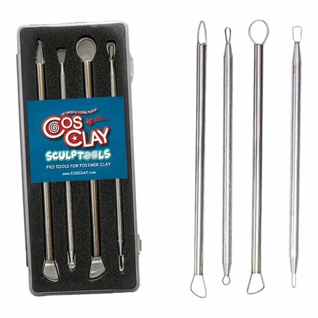 Aluminum Loop Sculpting Set &ndash; modelleergereedschap voor klei en sculptingmassa