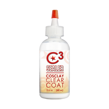 Cosclay Clear Coat Sealer 60 ml &ndash; flexibele transparante sealer voor Cosclay