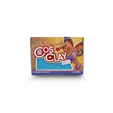 Cosclay DECO Bahama Blue 227 g &ndash; flexibele gekleurde Cosclay polymeerklei