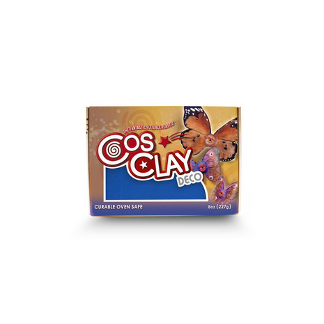 Cosclay DECO Blue 227 g &ndash; flexibele gekleurde Cosclay polymeerklei