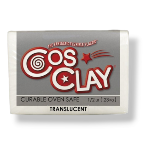 Cosclay Translucent 226 g &ndash; flexibele Cosclay polymeerklei met speciaal effect