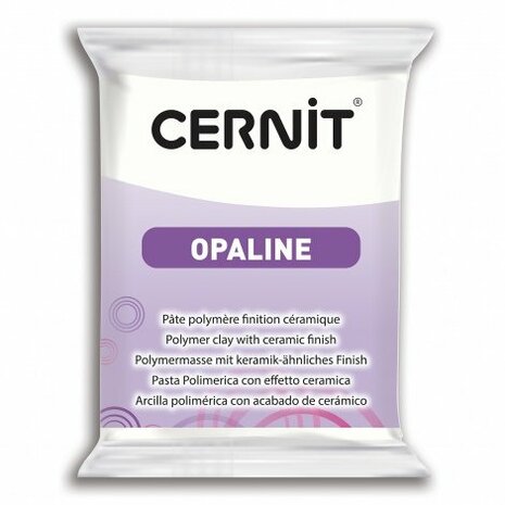 Cernit Opaline White 56 g &ndash; semi-transparante ovenhardende polymeerklei