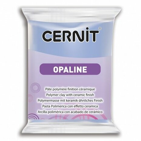Cernit Opaline Blue Gray 56 g &ndash; semi-transparante ovenhardende polymeerklei