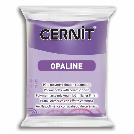 Cernit Opaline Violet 56 g &ndash; semi-transparante ovenhardende polymeerklei
