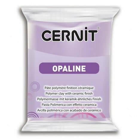 Cernit Opaline Lilac 56 g &ndash; semi-transparante ovenhardende polymeerklei