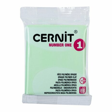 Cernit Number One Almond 56 g &ndash; dekkende ovenhardende polymeerklei