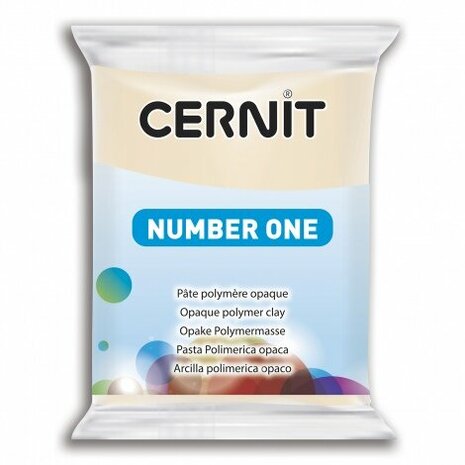 Cernit Number One Sahara 56 g &ndash; dekkende ovenhardende polymeerklei