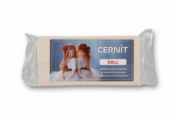 Cernit Doll Biscuit 500 g &ndash; ovenhardende polymeerklei voor poppen en figuren