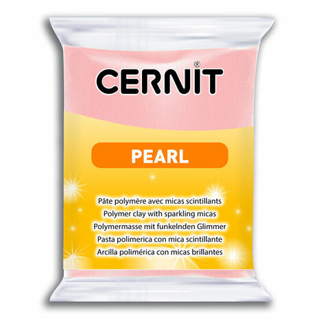 Cernit Pearl Pink 475 &ndash; 56 g &ndash; ovenhardende polymeerklei