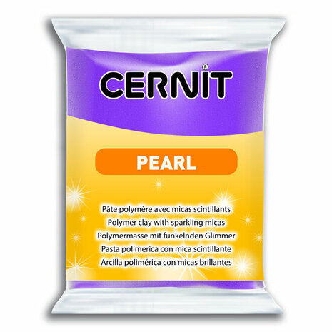 Cernit Pearl Violet 900 &ndash; 56 g &ndash; ovenhardende polymeerklei