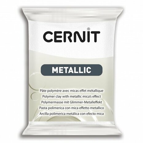 Cernit Metallic Pearl 085 &ndash; 56 g &ndash; ovenhardende polymeerklei