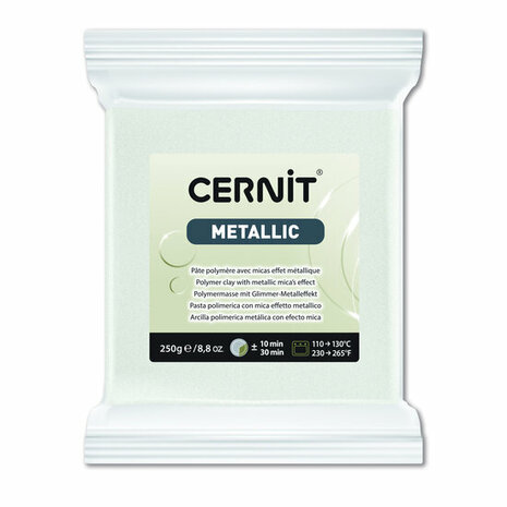 Cernit Metallic Pearl 085 &ndash; 250 g &ndash; ovenhardende polymeerklei
