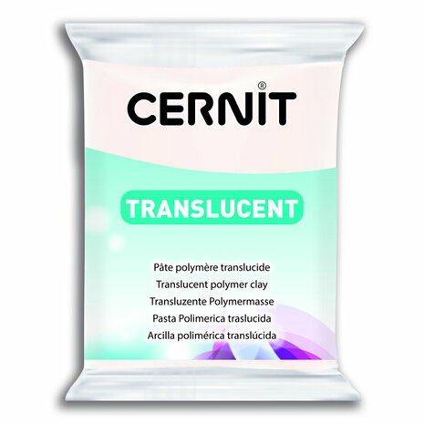Cernit Translucent 005 005 &ndash; 56 g &ndash; ovenhardende polymeerklei