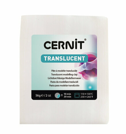 Cernit Translucent 005 005 &ndash; 250 g &ndash; ovenhardende polymeerklei