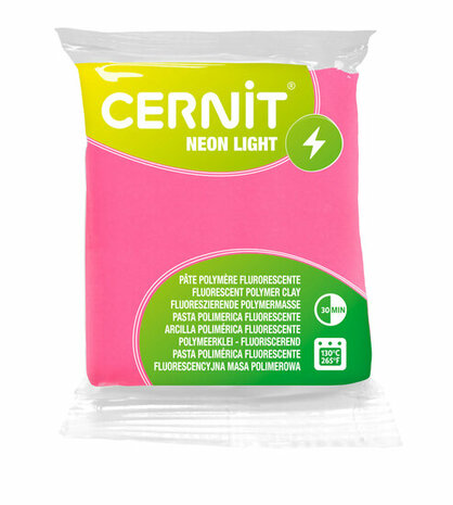 Cernit Neon Light Fuchsia 922 &ndash; 56 g &ndash; ovenhardende polymeerklei