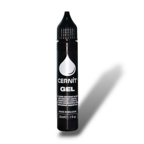 Cernit GEL Black 30 ml &ndash; vloeibare polymeerklei