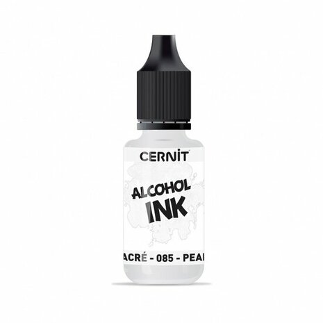 Cernit Alcohol Ink Pearl White 085 &ndash; alcoholinkt 20 ml