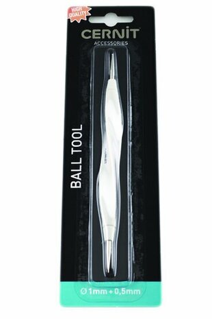 Cernit dubbelzijdig Ball Tool 1 en 0,5 mm