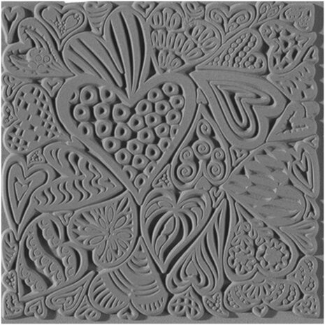 Cernit Texture Mat Hearts met harten