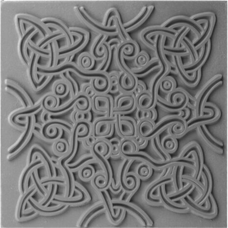 Cernit Texture Mat Celtic Knot met Keltisch vlechtwerk