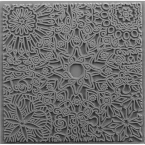 Cernit Texture Mat Mandala met mandalavormen
