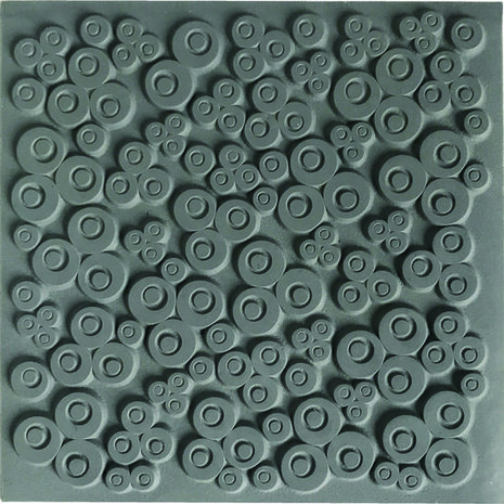 Cernit Texture Mat Contemporary Clovers met moderne klavervormen