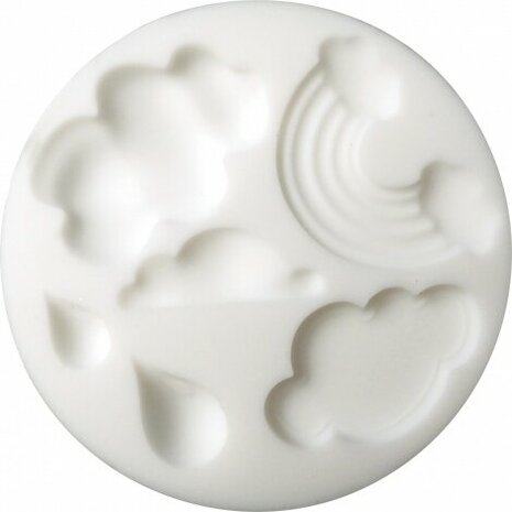 Cernit siliconenmal Clouds met wolken