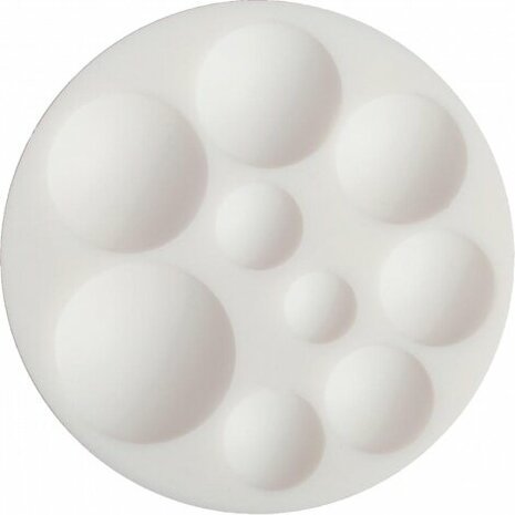 Cernit siliconenmal Rounds met ronde vormen