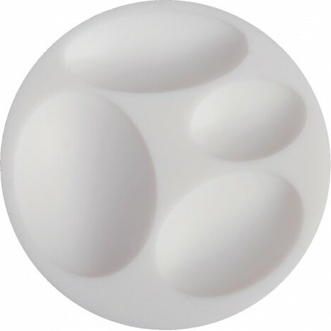 Cernit siliconenmal Ovals met ovale vormen