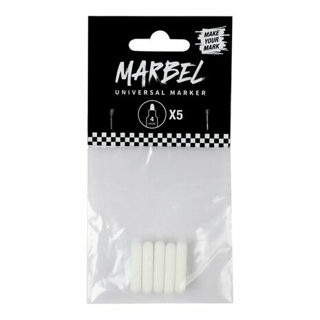 Darwi MARBEL replacement nibs 4 mm pack of 5