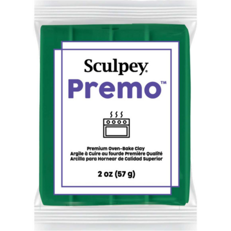 Sculpey Premo Forest Green 57 g &ndash; productfoto
