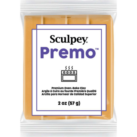 Sculpey Premo Mustard 57 g &ndash; productfoto