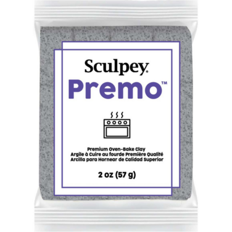 Sculpey Premo Gray Granite 57 g &ndash; productfoto