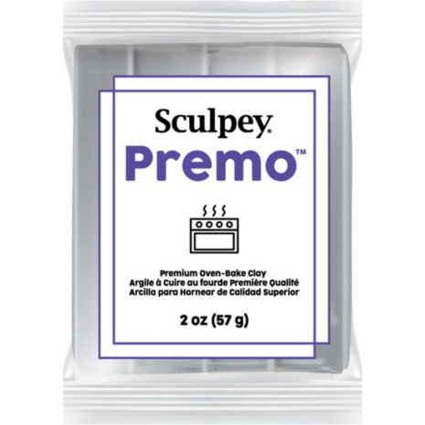 Sculpey Premo Silver 57 g &ndash; productfoto