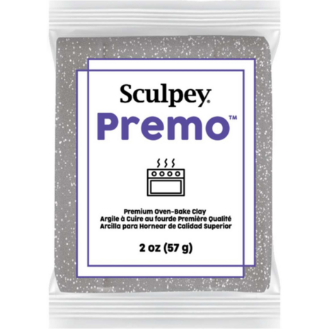 Sculpey Premo White Gold Glitter 57 g &ndash; productfoto