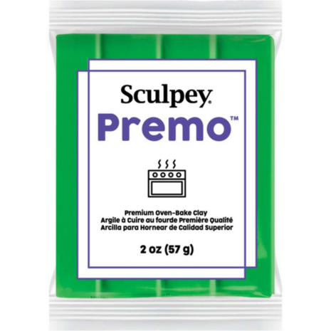 Sculpey Premo Green 57 g &ndash; productfoto