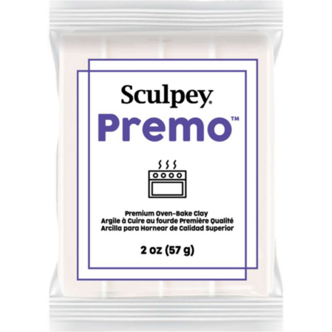 Sculpey Premo White Translucent 57 g &ndash; productfoto