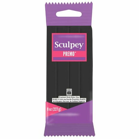 Sculpey Premo Black 227 g &ndash; productfoto