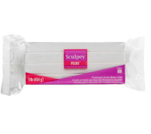 Sculpey Premo White 454 g &ndash; productfoto