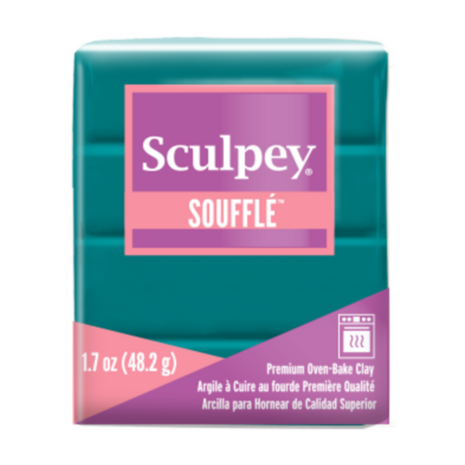 Sculpey Souffl&eacute; Sea Glass 48 g &ndash; productfoto