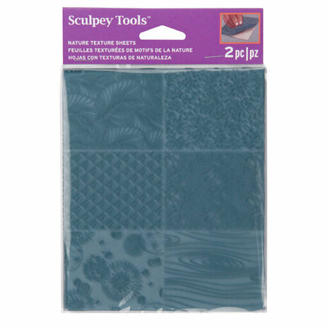 Sculpey Texture Sheets - Nature &ndash; productfoto