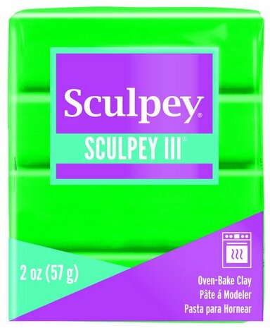Sculpey III Emerald 57 g &ndash; productfoto
