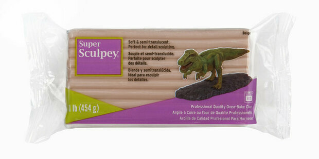 Super Sculpey Beige 454 g &ndash; productfoto