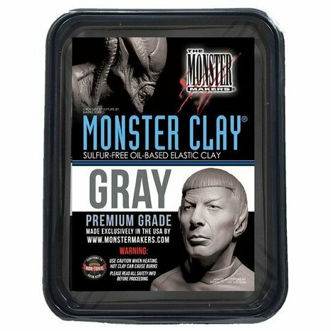 Monster Clay Gray Medium 2,05 kg &ndash; productfoto