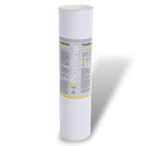 Plastiline Light Grey 5 kg &ndash; productfoto