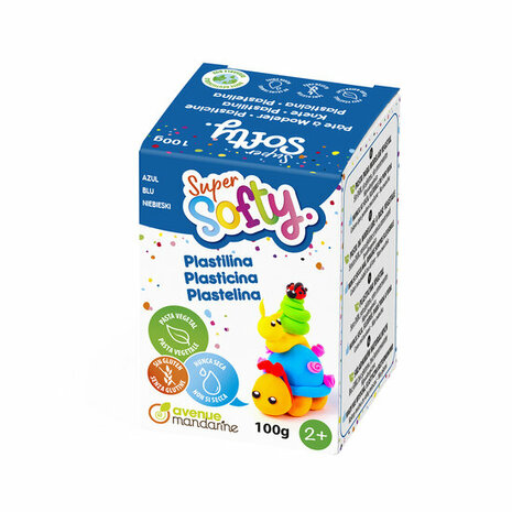 Super Softy Box 100 g Blue &ndash; productfoto