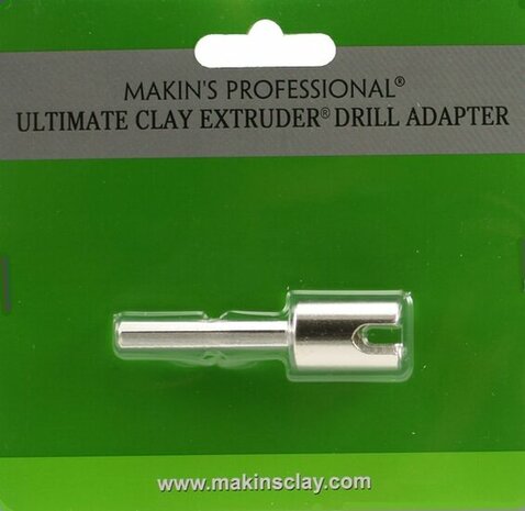 Makin's Ultimate Clay Extruder Drill Adapter &ndash; extruderaccessoires