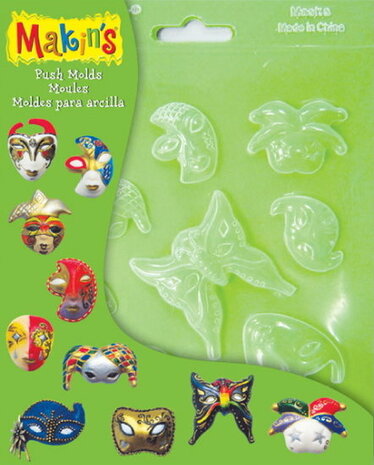 Makin's Push Mold Masks &ndash; kunststof drukmallen